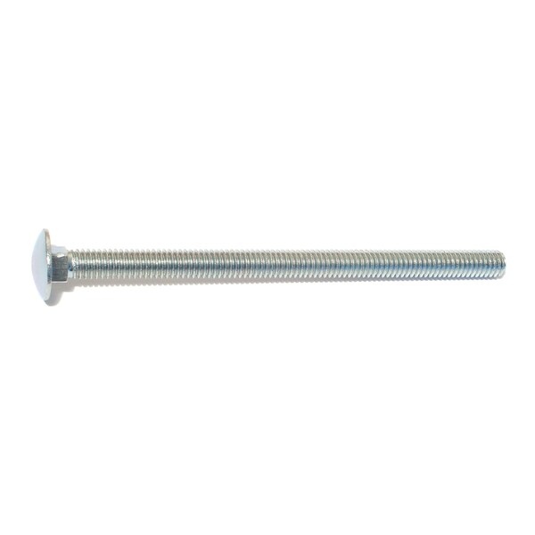 Midwest Fastener Carriage Bolt, Square Neck, 18 (Coarse), 5 in L, Steel, Zinc Plated, 50 PK 01085 - main